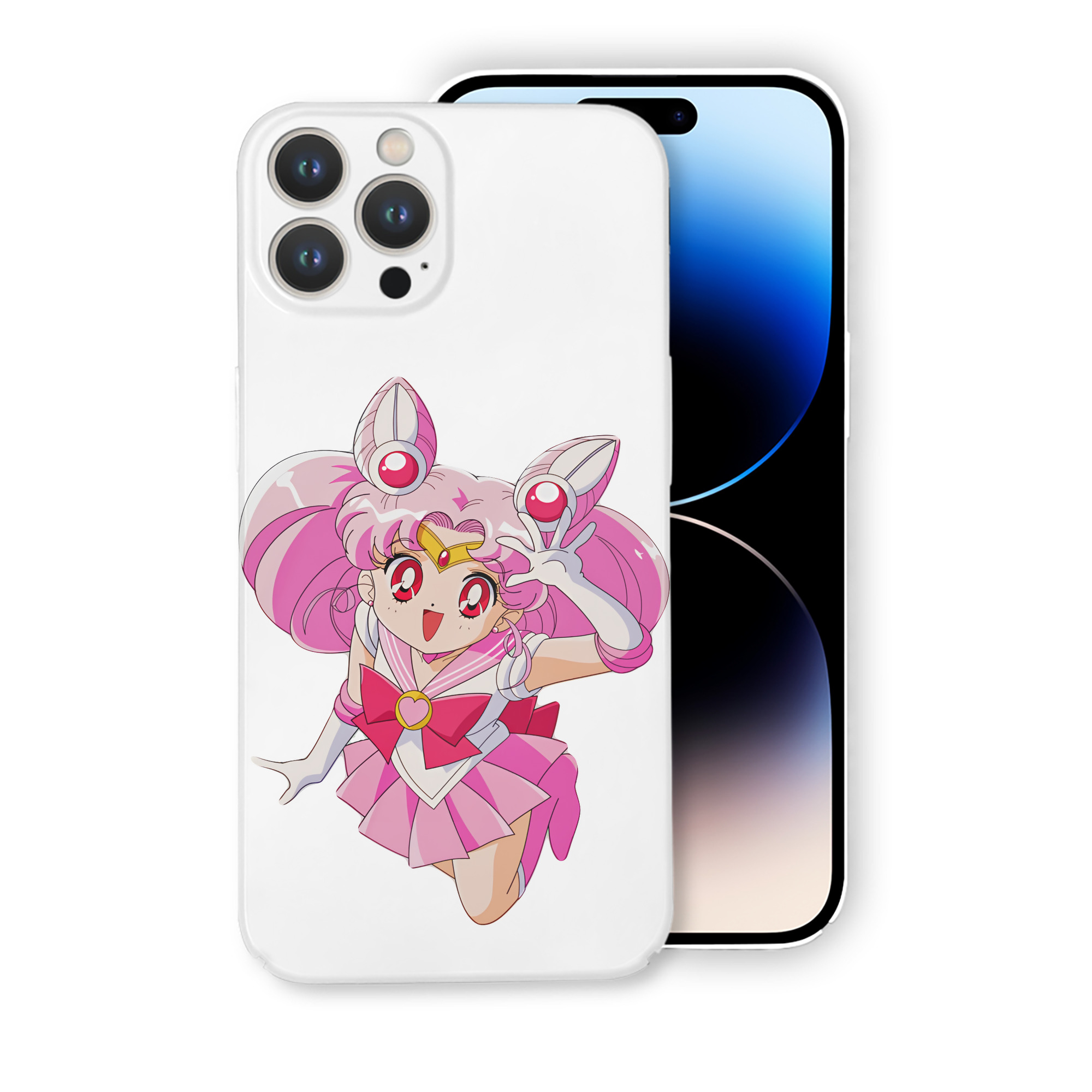 （画像用） 美少女戦士セーラームーン ちびうさ Sailor Moon Chibiusa Tsukino Usagi Small Lady Serenity 【iPhone 14シリーズ対応】ハードケース